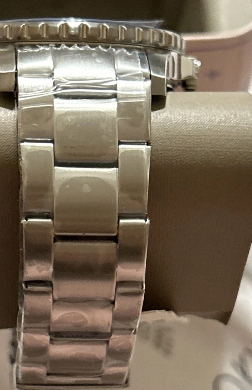 Fossil* Blue Stainless Steel Dive Watch. Mens Water Resistant - Picture 5 of 16